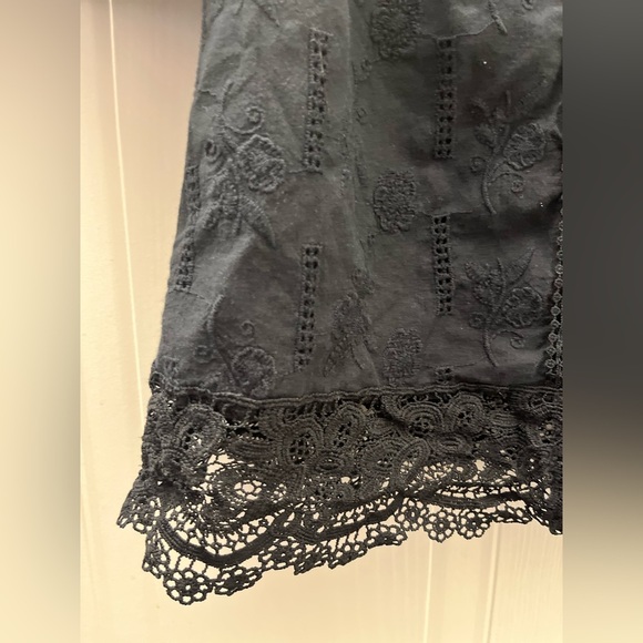 Zara Girls Black embroidered Blouse - Picture 3 of 13